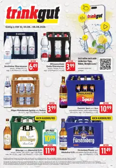 Vorschau von dem Prospekt des Geschäftes Trinkgut, gültig ab dem 03.08.2026