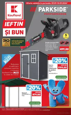 Previzualizarea de cataloage: Kaufland Kaufland Catalog Nonfood valabil de la 09.09.2026
