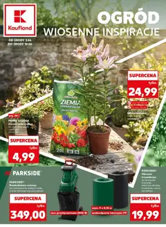 Pogląd gazetki "Kaufland gazetka - Ogród" ze sklepu Kaufland ważnej od 03.06.2026