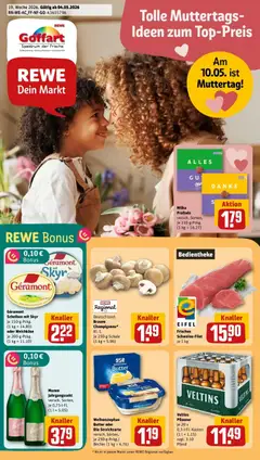 Vorschau von dem Prospekt des Geschäftes Rewe, gültig ab dem 04.05.2026