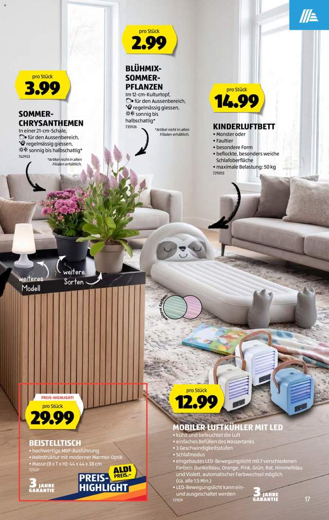 Neue Aldi Aktionen ab 23.07.