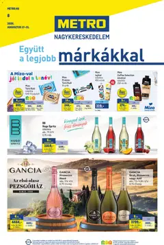 Metro - Metro Márkák katalógus 2026/08 megtekintése, amely érvényes 2026.08.17.-től