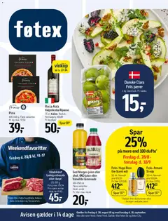 Eksempel på tilbudsavis Føtex - Tilbudsavis uge 36 - 37 fra butik Føtex gyldig fra 28/08/2026