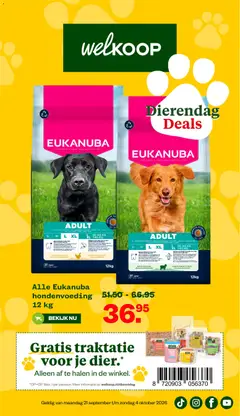 Voorbeeld van Welkoop folder van winkel Welkoop geldig vanaf 21-09-2026