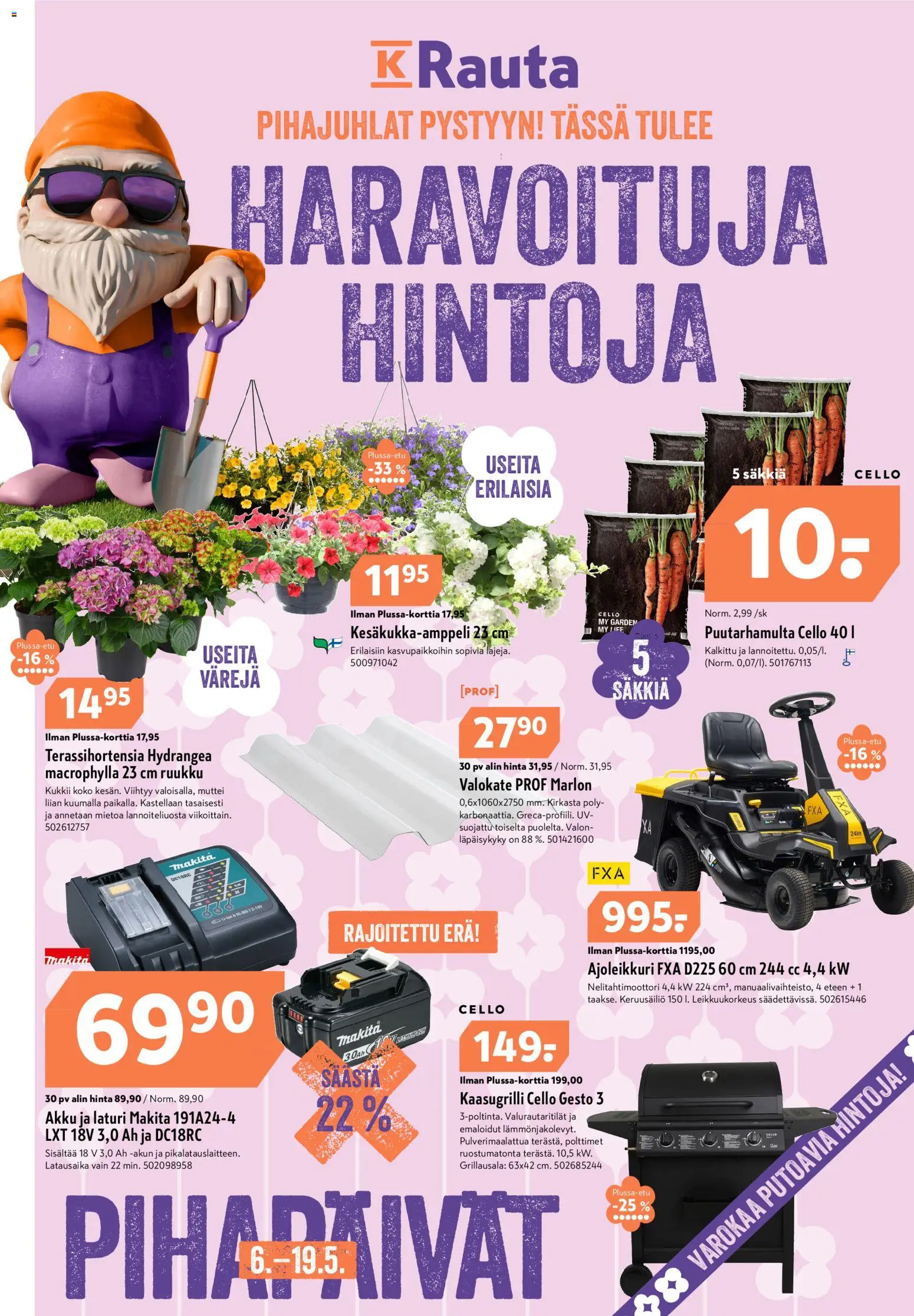 Kaupan K-Rauta K-Rauta tarjoukset esikatselu, voimassa 06/05/2026