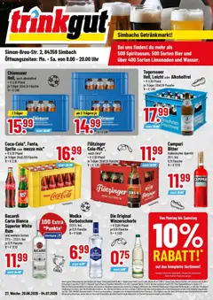 Vorschau von dem Prospekt des Geschäftes Trinkgut, gültig ab dem 28.06.2026