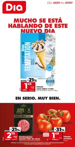 Vista previa del folleto de la tienda Dia válido desde el 01/07/2026 
