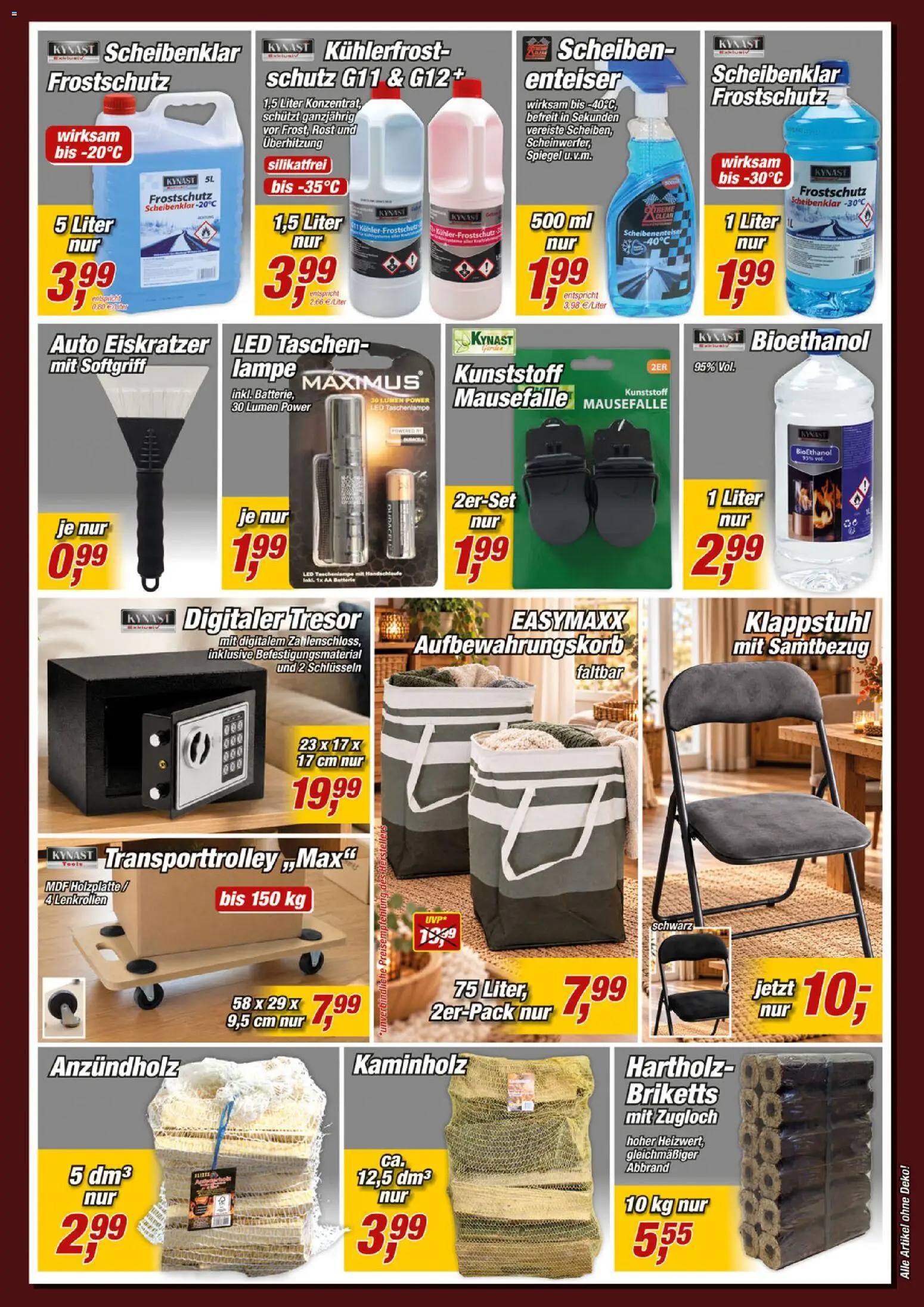 Vorschau von dem Prospekt des Geschäftes Posten Börse, gültig ab dem 31.10.2026 - Spiegel, Batterie, Lampe, Taschen