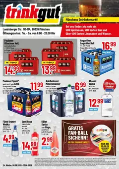 Vorschau von dem Prospekt des Geschäftes Trinkgut, gültig ab dem 07.06.2026