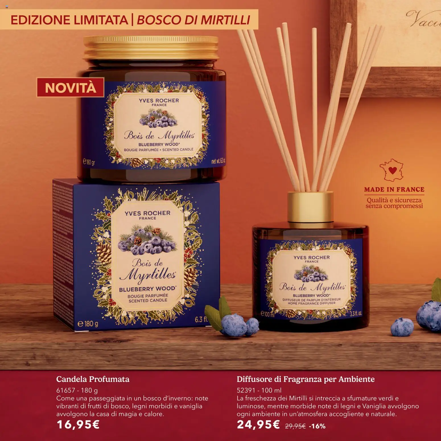 Anteprima dell'opuscolo Yves Rocher catalogo L'atelier Dei Desideri dal negozio Yves Rocher valido da 20/10/2026 - Mirtilli, Candela, Vaniglia, Fragranza