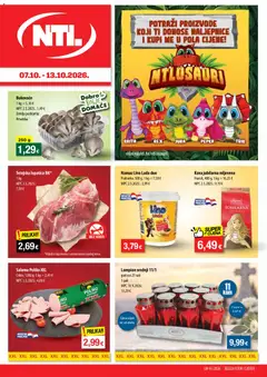 Pregled letka NTL Katalog trgovine NTL vrijedi od 07.10.2026