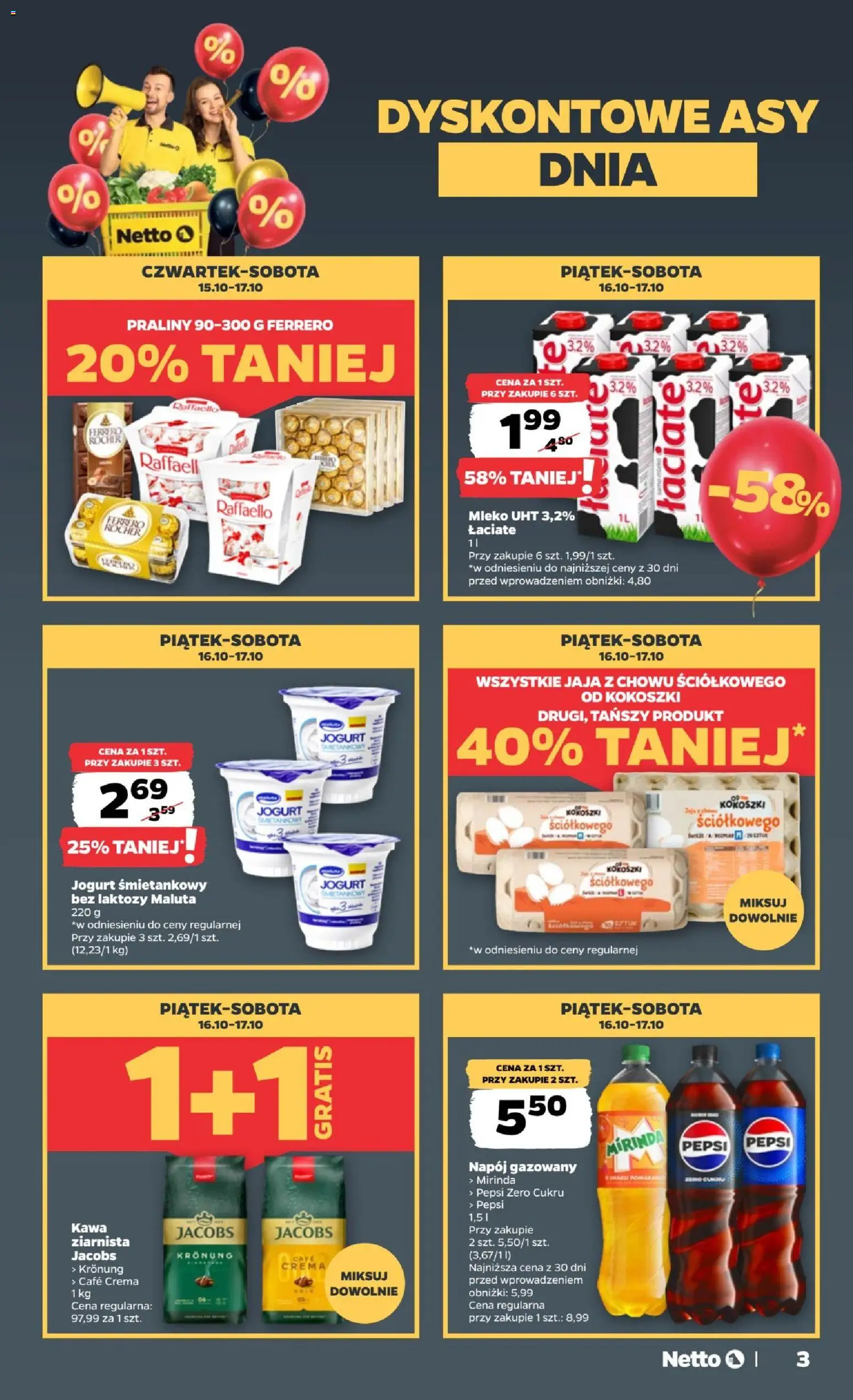 Pogląd gazetki "Netto gazetka od czwartku" ze sklepu Netto ważnej od 15.10.2026