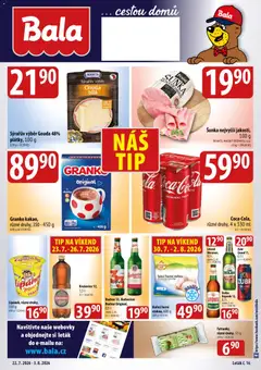 Náhled nabídky: BALA BALA velký leták Holba + platný od 22.07.2026