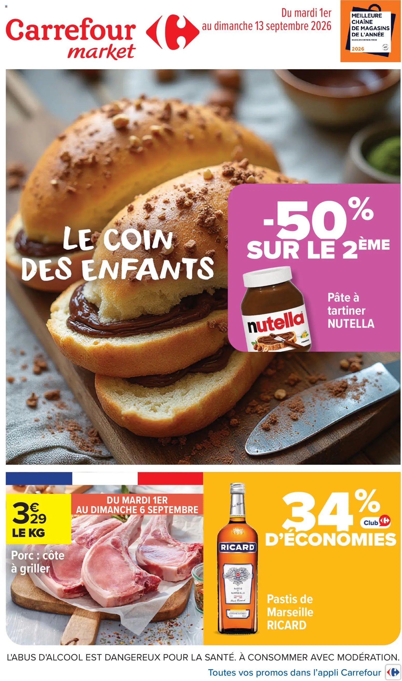 Prévisualisation de Carrefour Market catalogue du magasin Carrefour Market formulaire valide 01/09/2026