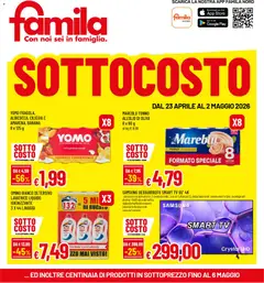 Anteprima dell'opuscolo Famila volantino dal negozio Famila valido da 23/04/2026