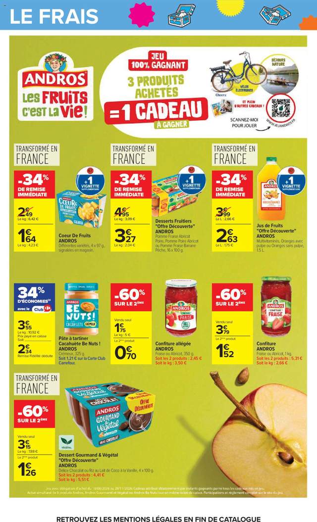 Nouveau catalogue Carrefour à partir du 22/09