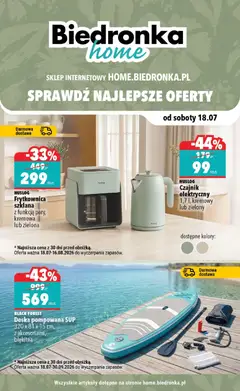 Pogląd gazetki "Biedronka gazetka - Home" ze sklepu Biedronka ważnej od 18.07.2026