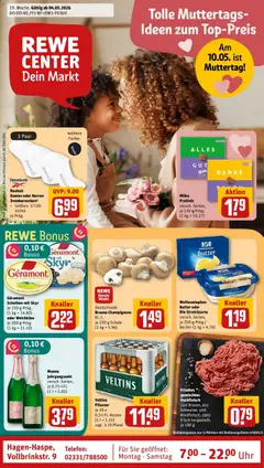 Vorschau von dem Prospekt des Geschäftes Rewe, gültig ab dem 04.05.2026