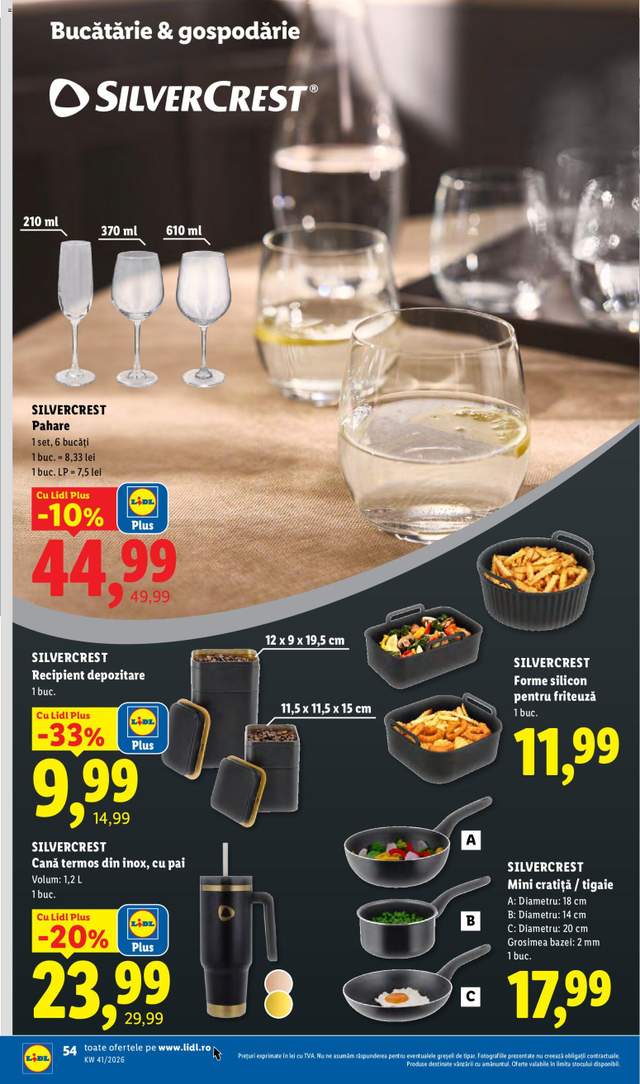 Noul catalog Lidl de la 05.10.