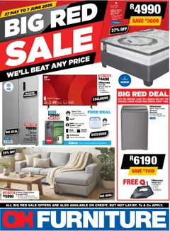 Preview of OK Furniture flyer valid from 27/05/2026