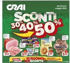 Anteprima dell'opuscolo CRAI volantino Avetrana dal negozio CRAI valido da 14/05/2026