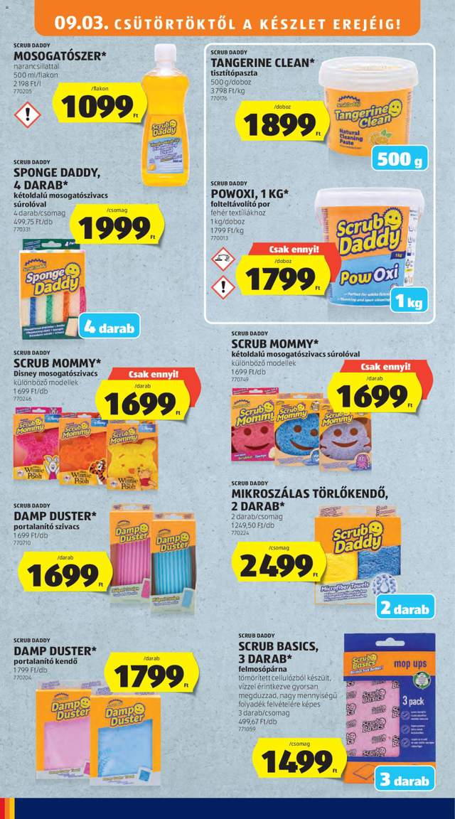 Új Aldi akciós újság 09.03.