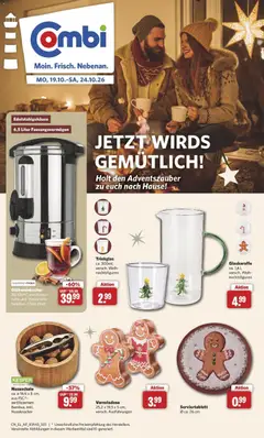 Vorschau von dem Prospekt des Geschäftes Combi, gültig ab dem 19.10.2026