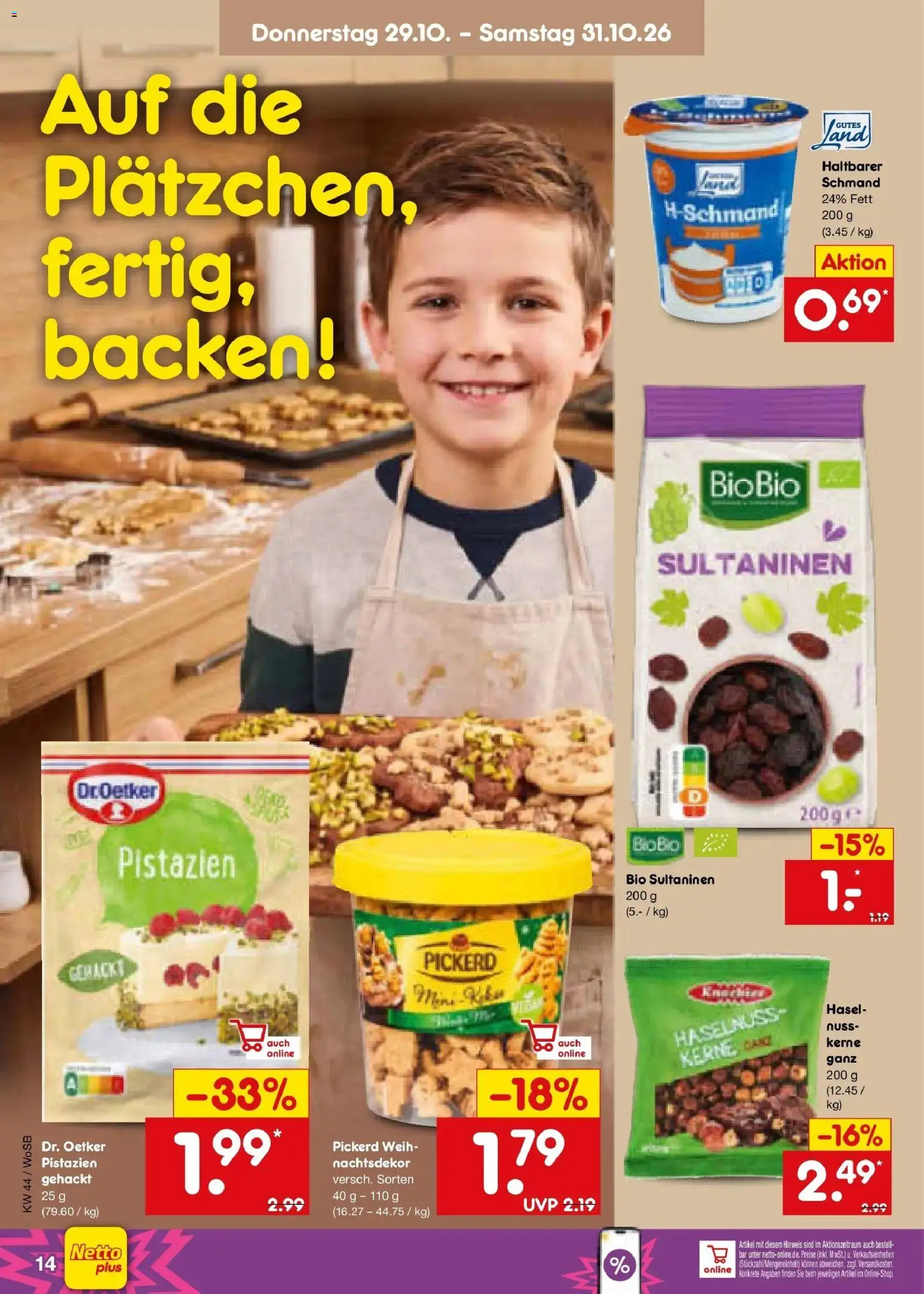 Vorschau von dem Prospekt des Geschäftes Netto Marken-Discount, gültig ab dem 26.10.2026