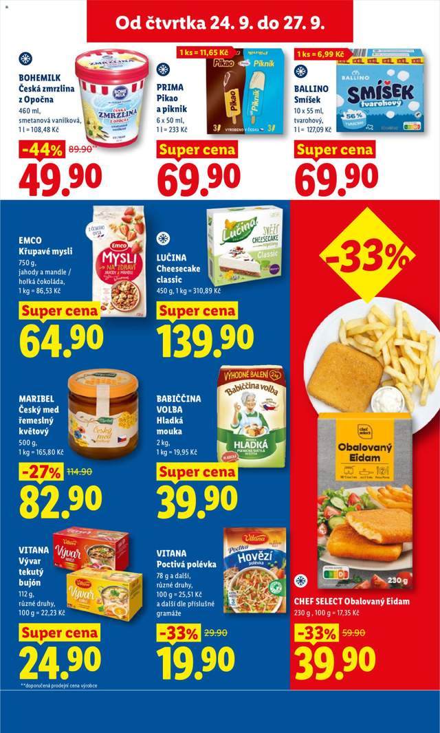 Nový Lidl leták od 24.09.