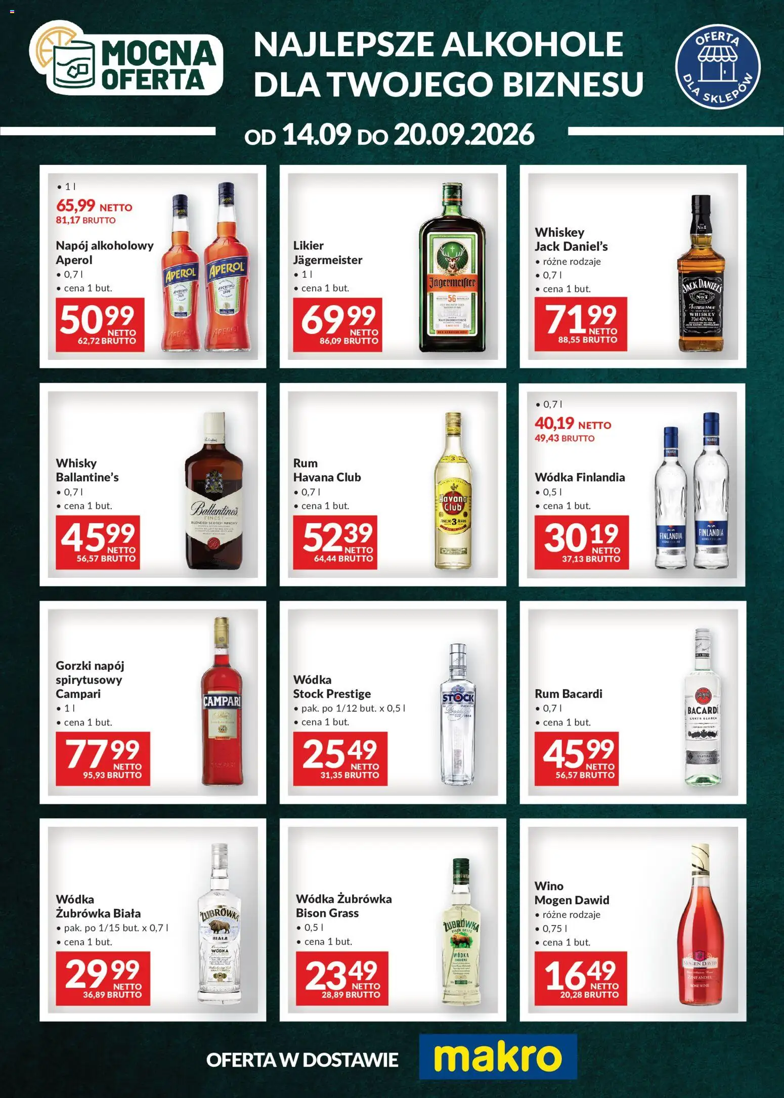 Pogląd gazetki "Makro gazetka - Mocna oferta" ze sklepu Makro ważnej od 14.09.2026