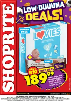 Preview of Shoprite flyer valid from 03/07/2026