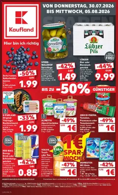 Vorschau von dem Prospekt des Geschäftes Kaufland, gültig ab dem 30.07.2026