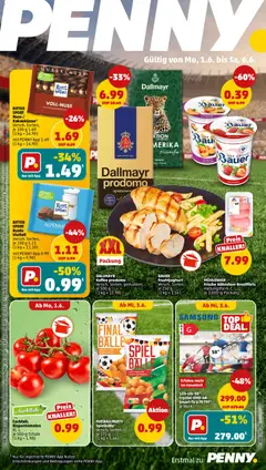 Vorschau von dem Prospekt des Geschäftes Penny, gültig ab dem 01.06.2026
