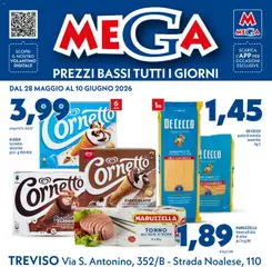 Anteprima dell'opuscolo Mega volantino Treviso dal negozio Mega valido da 28/05/2026