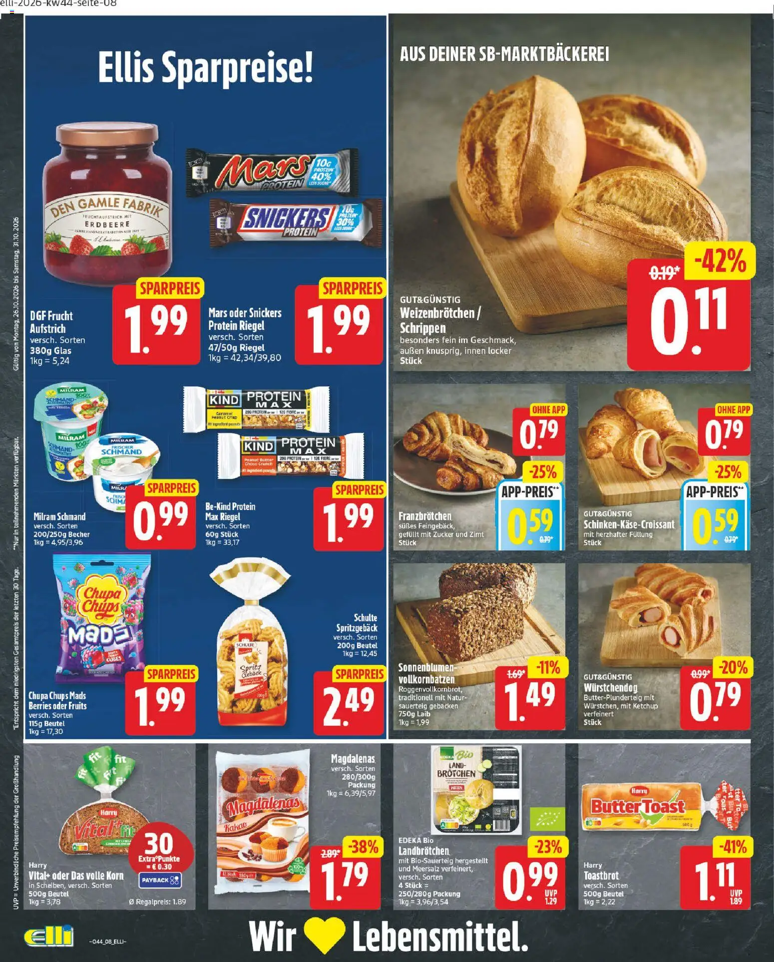 Vorschau von dem Prospekt des Geschäftes Elli Markt, gültig ab dem 26.10.2026