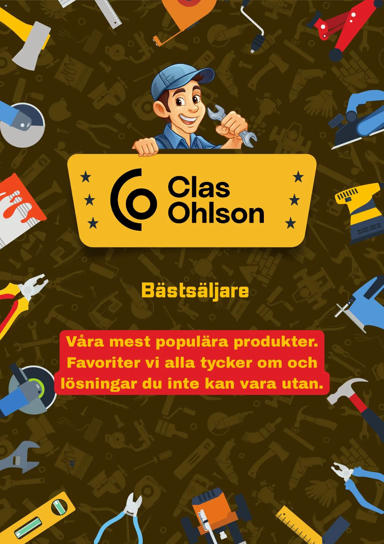 Förhandsgranska reklamblad Clas Ohlson erbjudanden från butik Clas Ohlson gäller från 21/08/2026