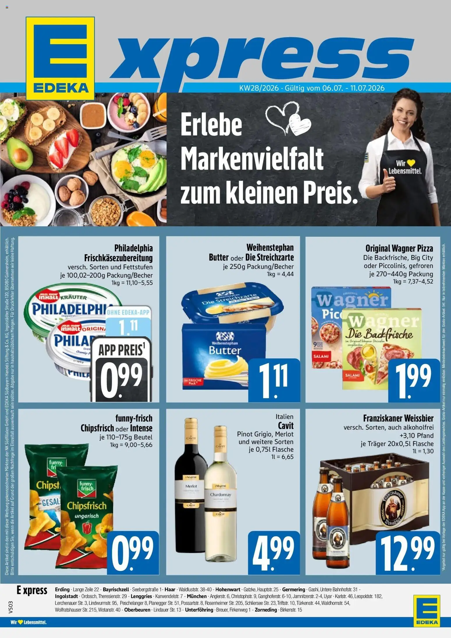 Vorschau von dem Prospekt des Geschäftes Edeka, gültig ab dem 05.07.2026