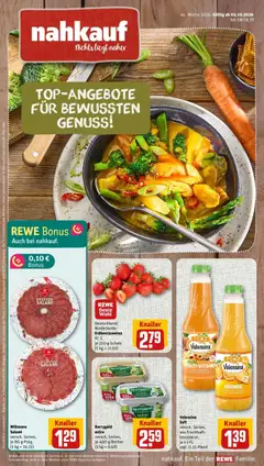 Vorschau von dem Prospekt des Geschäftes Rewe, gültig ab dem 05.10.2026