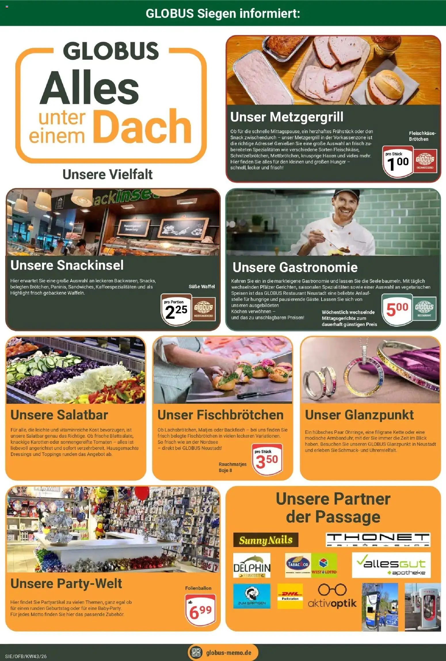 Vorschau von dem Prospekt des Geschäftes Globus, gültig ab dem 19.10.2026