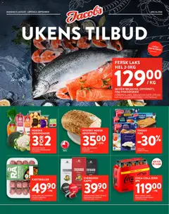 Forhåndsvis Jacobs kundeavis fra butikk Jacobs gyldig fra 31/08/2026