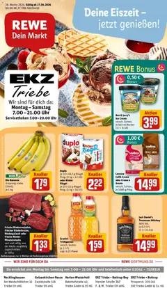 Vorschau von dem Prospekt des Geschäftes Rewe, gültig ab dem 27.04.2026