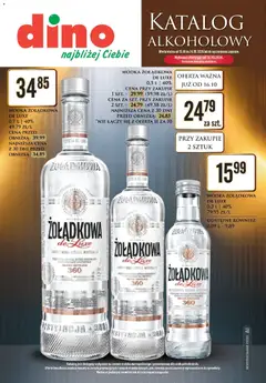 Pogląd gazetki "Dino gazetka - Katalog alkoholowy" ze sklepu Dino ważnej od 19.10.2026