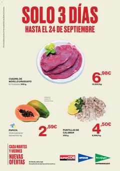 Vista previa del folleto de la tienda Supercor válido desde el 22/09/2026 