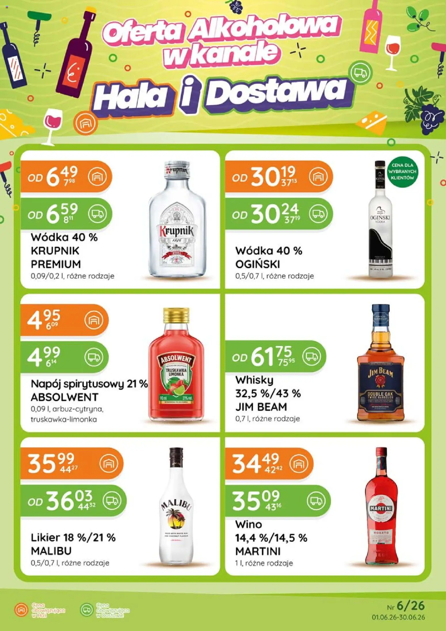 Pogląd gazetki "Eurocash gazetka - Katalog Alkoholowy" ze sklepu Eurocash ważnej od 01.06.2026