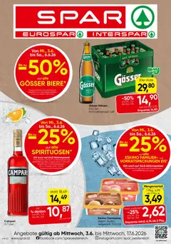Vorschau der Angebote: Spar Spar - Niederoesterreich gültig ab 03.06.2026