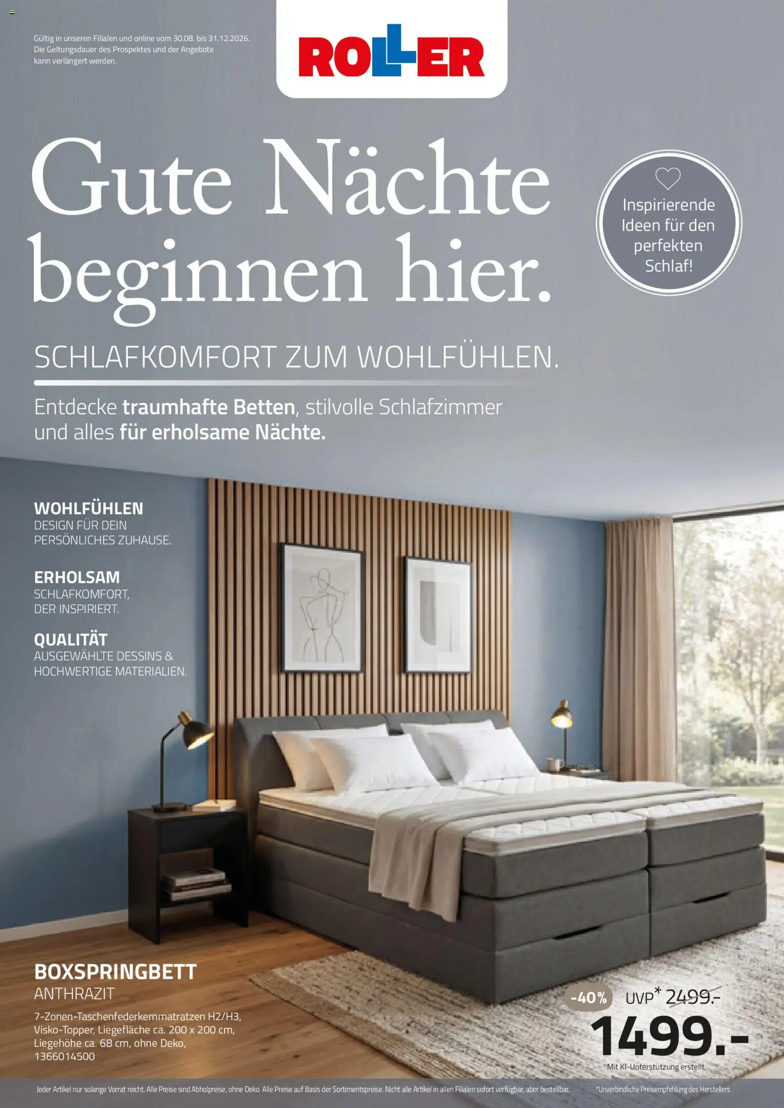 Vorschau von dem Prospekt des Geschäftes Roller, gültig ab dem 30.08.2026