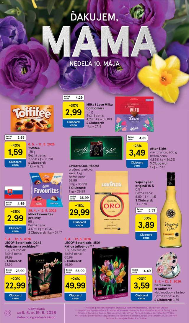 Nový Tesco leták od 06.05.