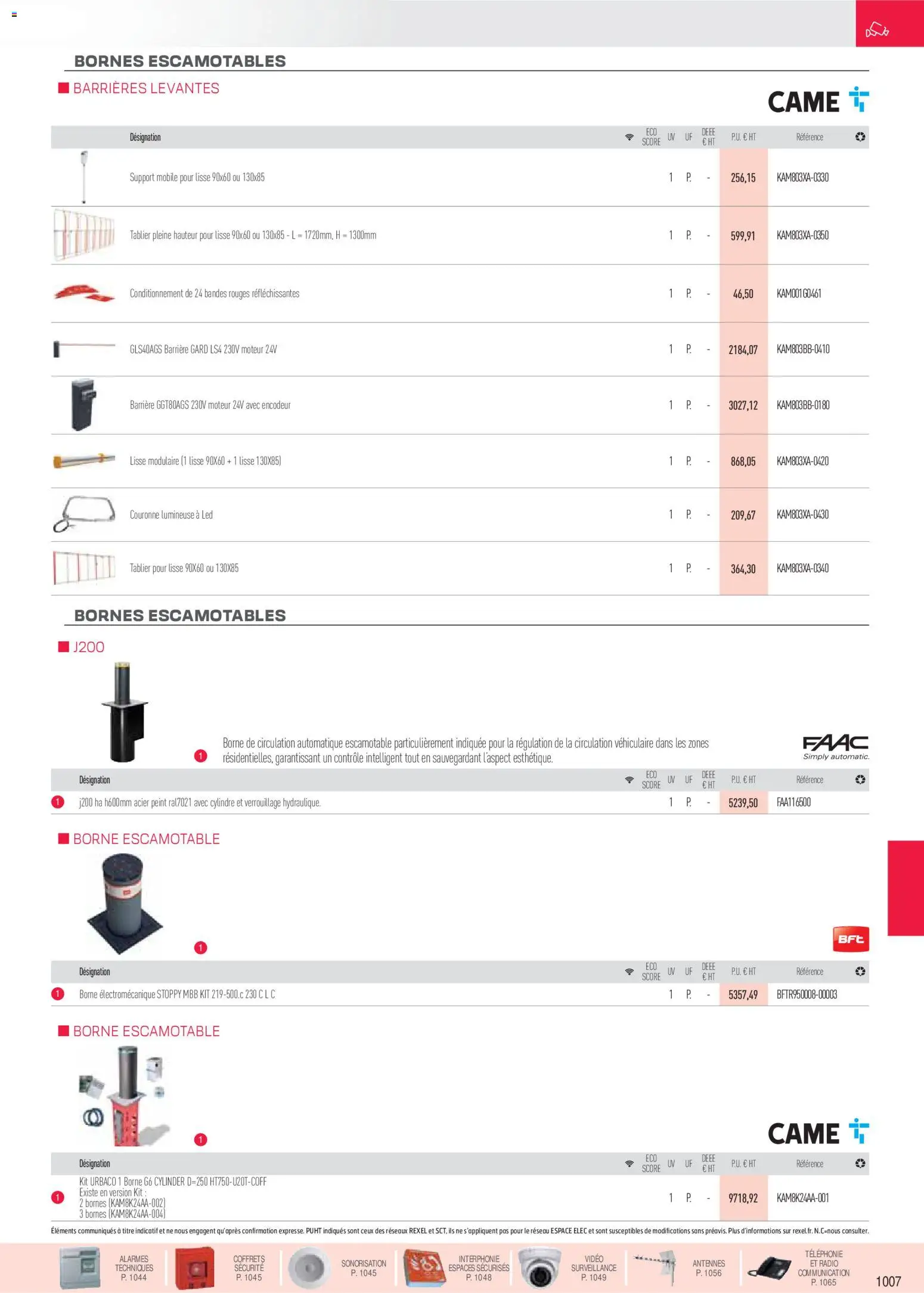 Prévisualisation de Brochure sécurité, communication du magasin Rexel formulaire valide 18/11/2025 - Vidéo, Radio, Store, Tablier