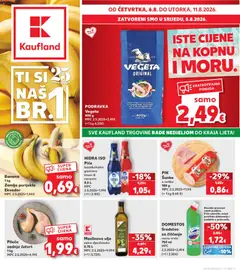 Pregled letka Kaufland Katalog trgovine Kaufland vrijedi od 06.08.2026