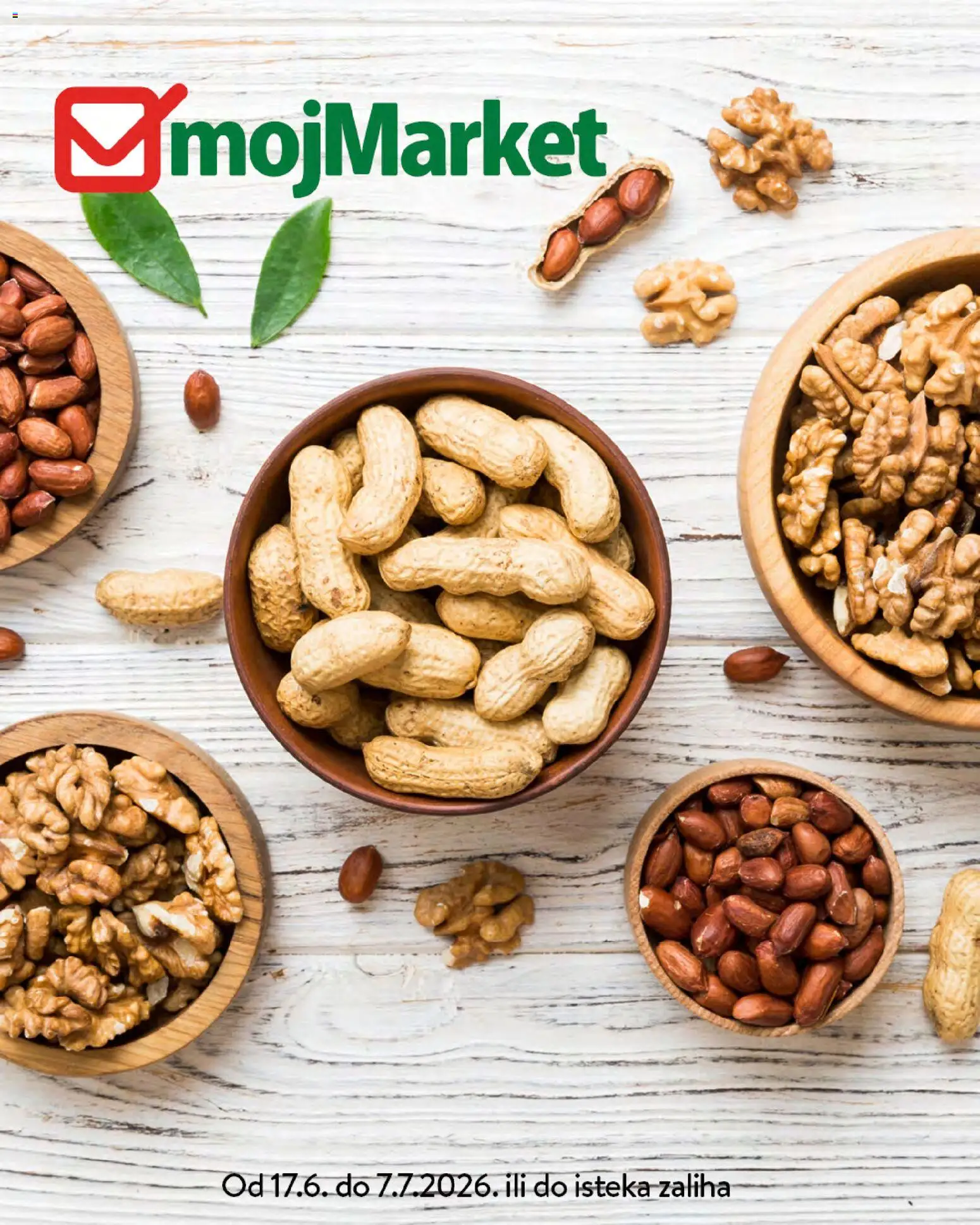 Pregled letka mojMarket katalog trgovine mojMarket vrijedi od 17.06.2026